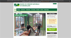 Desktop Screenshot of museugranollersciencies.org