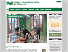 Tablet Screenshot of museugranollersciencies.org